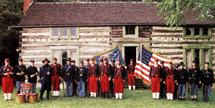 Reenactors at Grants Farm