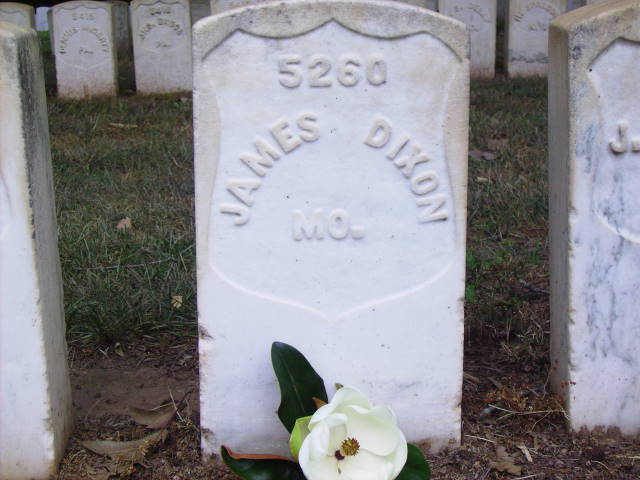 Gravestone for James Dixon