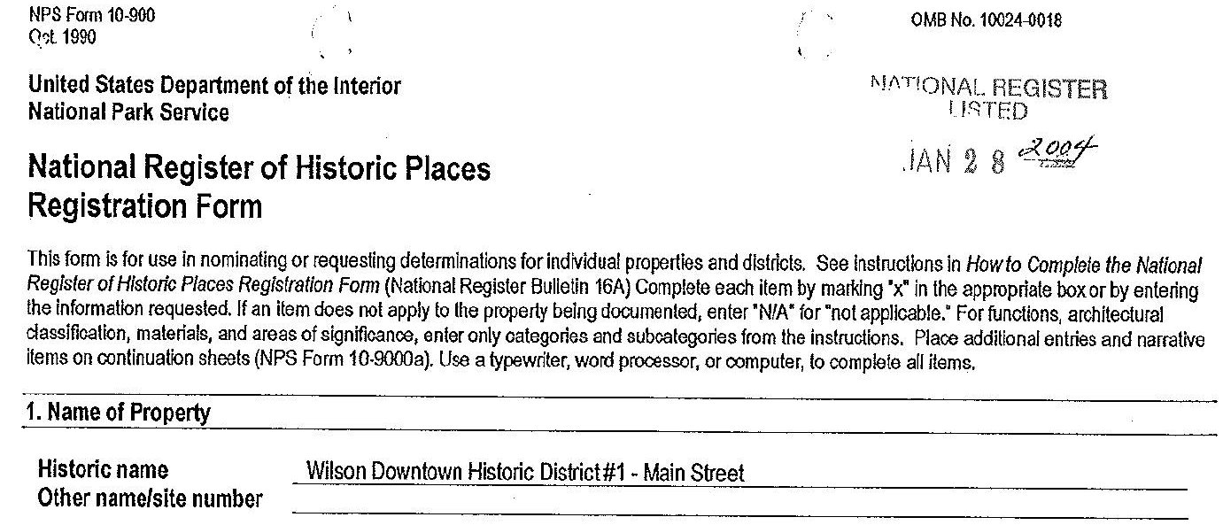 National Register of Historic Places