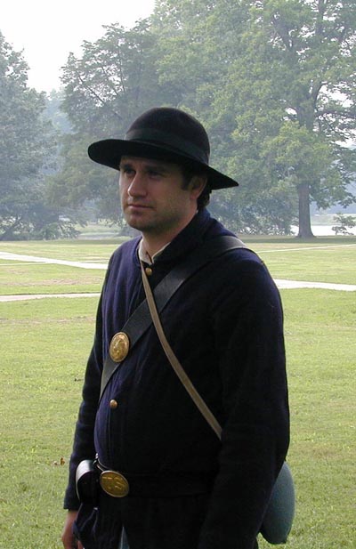 8th MO: Blue Uniform with Canteen